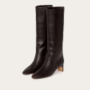 Nancy High Boots, deep brown
